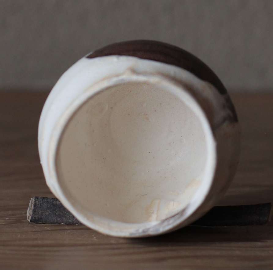 辻村史朗　粉吹ぐい呑｜Shiro Tsujimura, Sake cup, Kofuki style