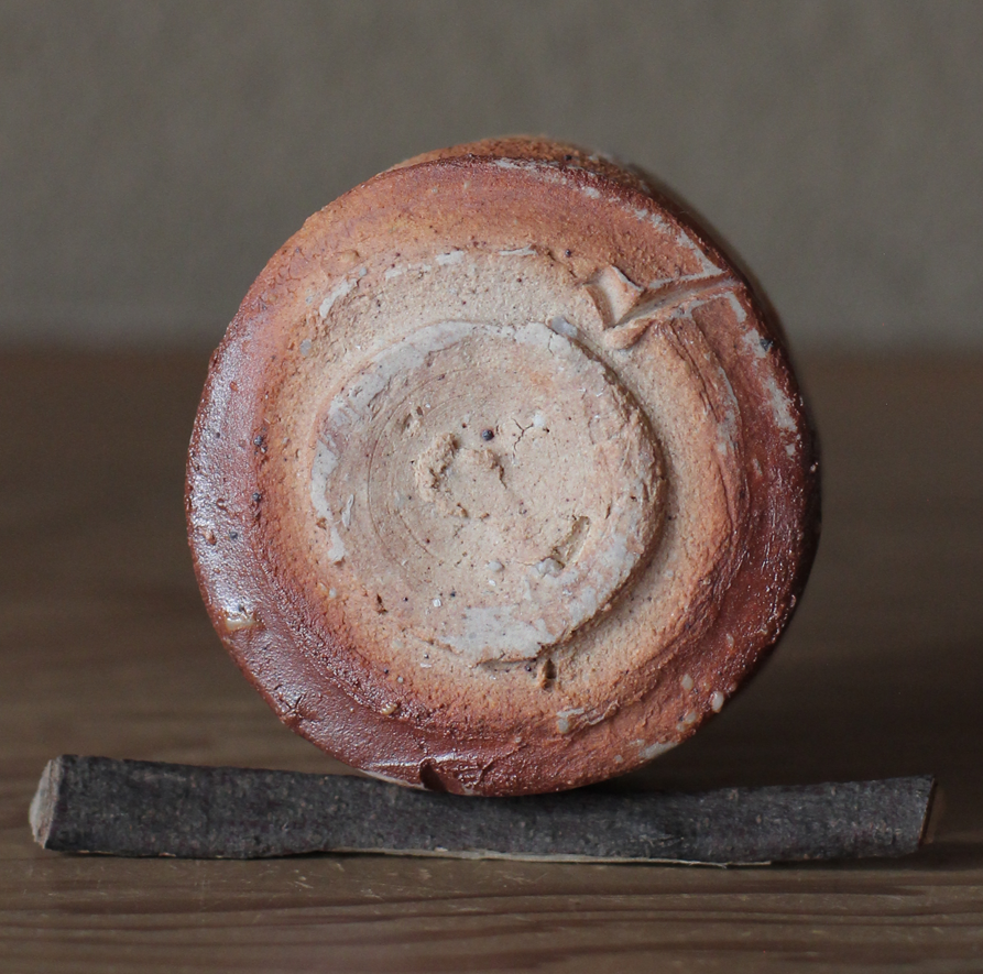 辻村史朗　信楽ぐい呑	｜Shiro Tsujimura, Sake cup, Shigaraki style