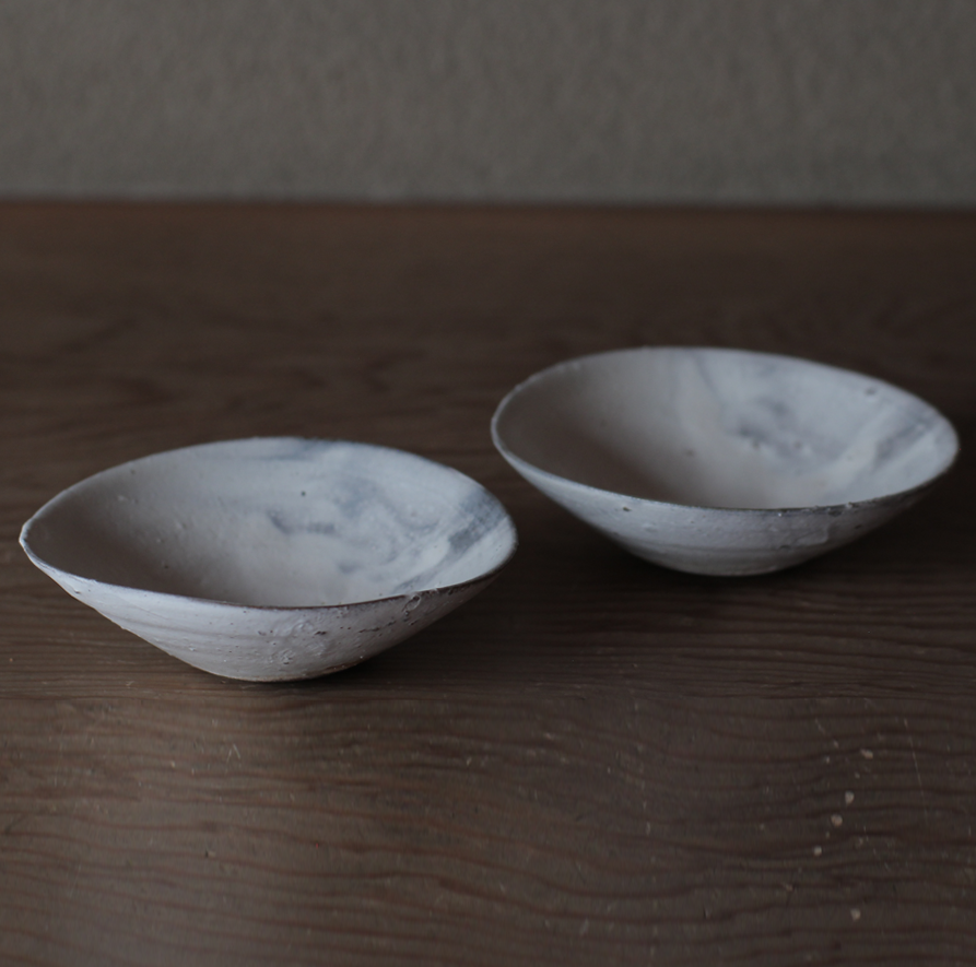 辻村史朗　粉吹銘々皿｜Shiro Tsujimura, Small bowl, Kofuki style