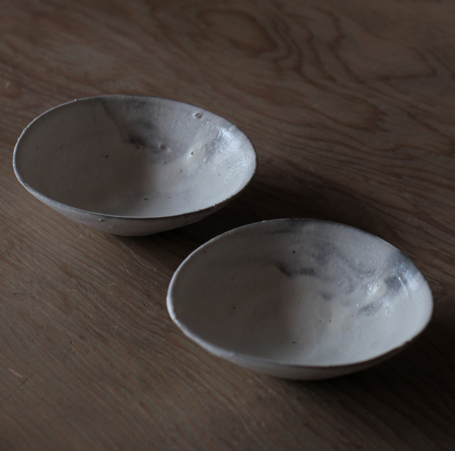 辻村史朗　粉吹銘々皿｜Shiro Tsujimura, Small bowl, Kofuki style