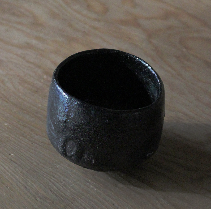 辻村史朗　黒茶盌｜Shiro Tsujimura, Black tea bowl, small