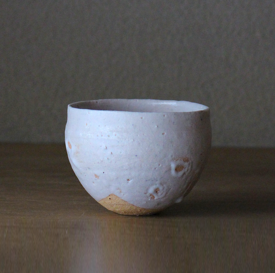 辻村史朗 志野旅茶盌｜Shiro Tsujimura, Travel tea bowl, Shino style