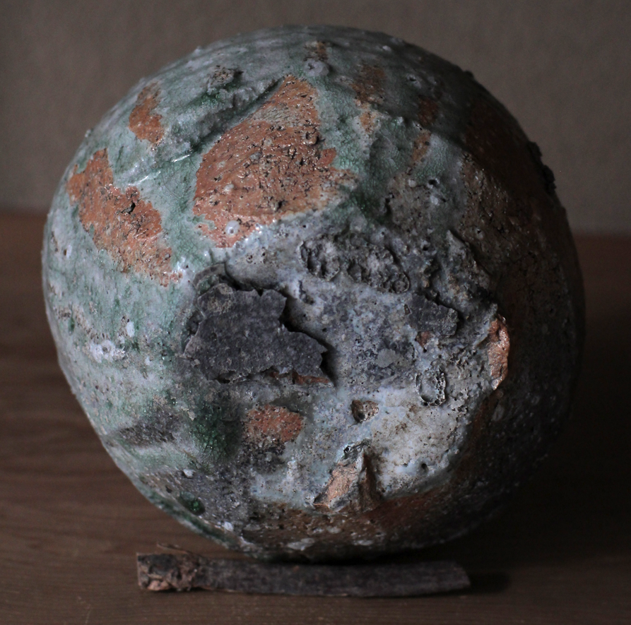 辻村史朗 伊賀蹲｜Shiro Tsujimura, Iga vase "Uzukumaru"