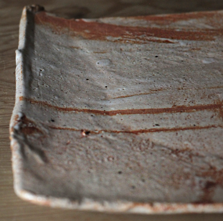 辻村史朗 志野八寸｜Shiro Tsujimura, 8Sun-plate, Shino style