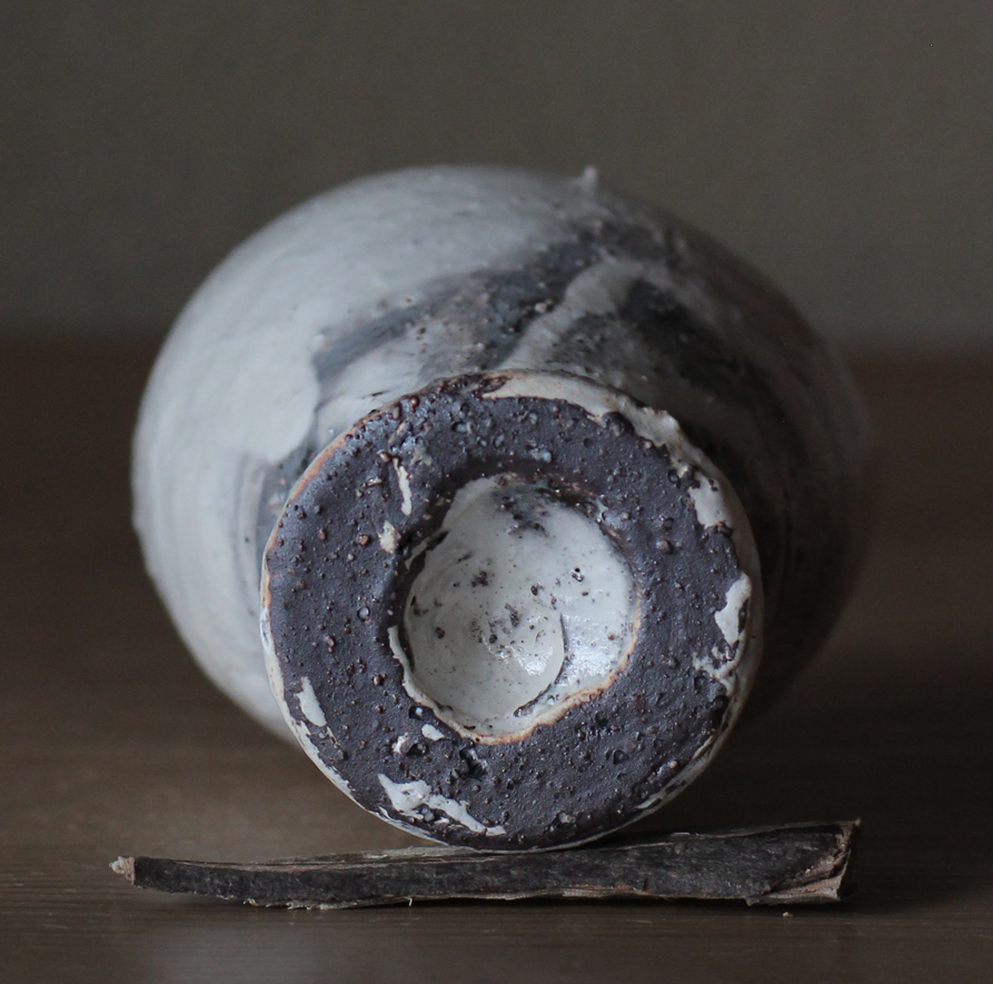 辻村史朗　粉吹片口（小）｜Shiro Tsujimura, Lipped bowl, Kofuki style