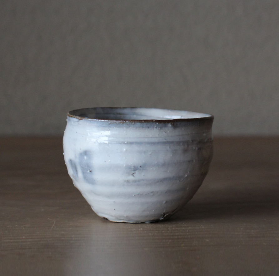 辻村史朗　粉吹ワインカップ（大）｜Shiro Tsujimura, Sake cup, Kofuki style
