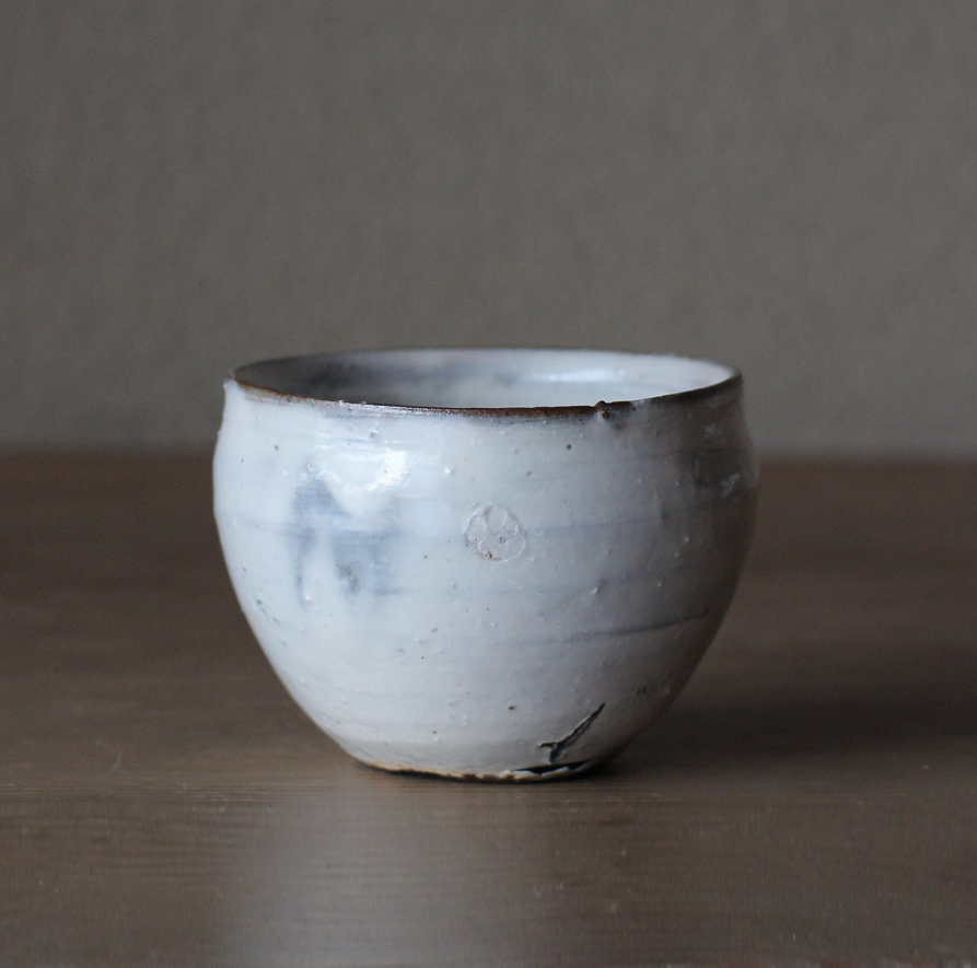 辻村史朗　粉吹ワインカップ（大）｜Shiro Tsujimura, Sake cup, Kofuki style