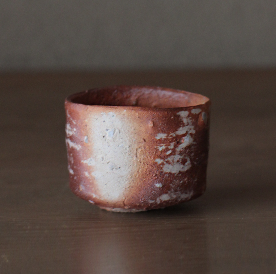 辻村史朗　信楽ぐい呑｜Shiro Tsujimura, Sake cup, Shigaraki style