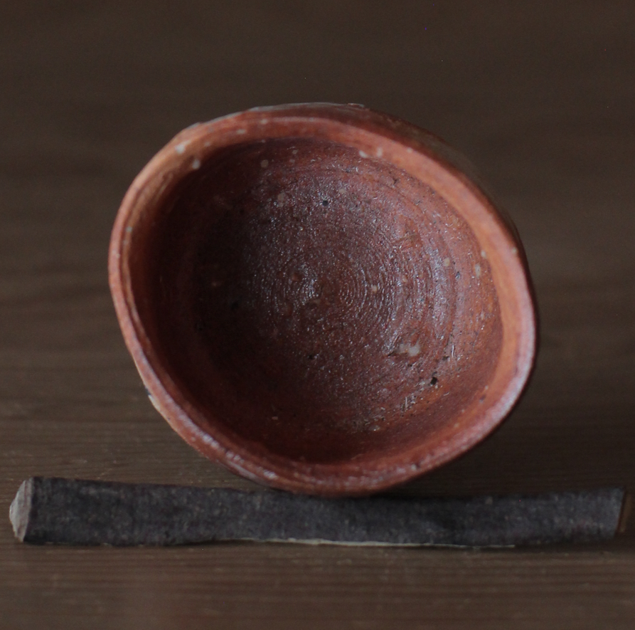 辻村史朗　信楽ぐい呑｜Shiro Tsujimura, Sake cup, Shigaraki style