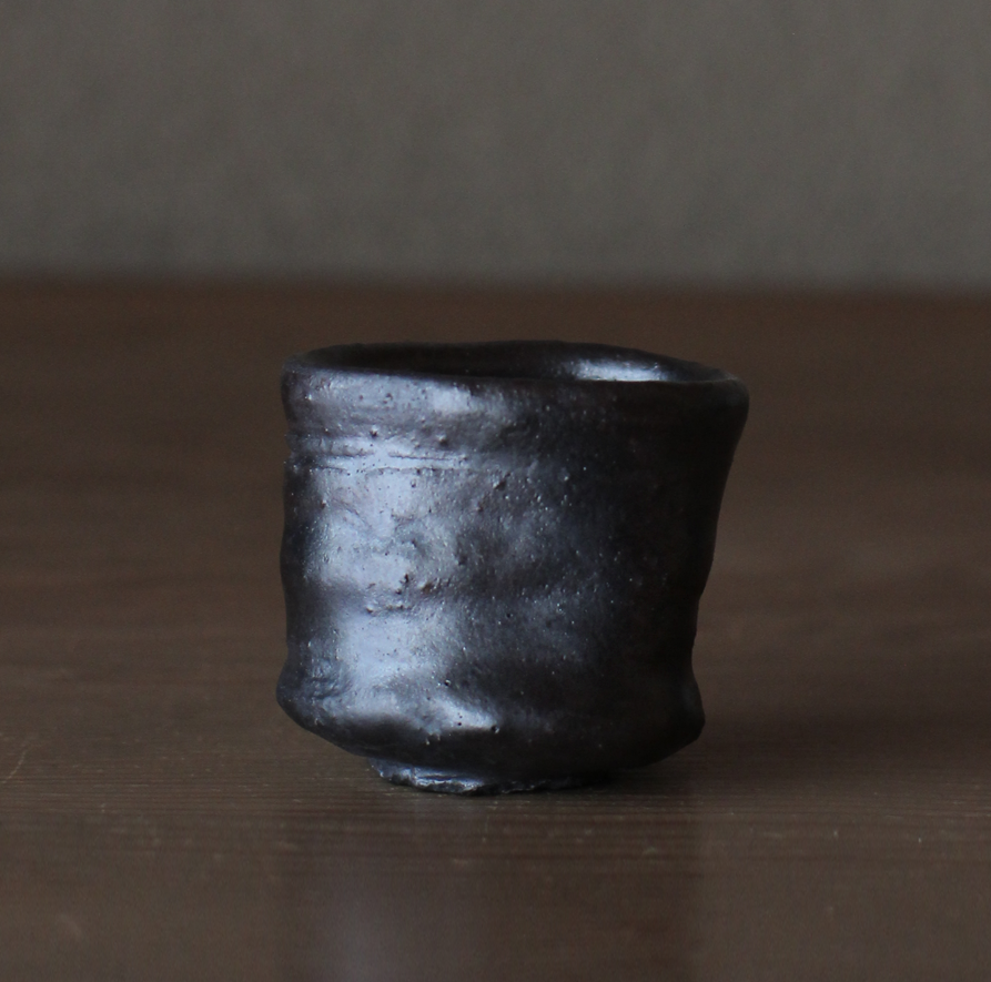 辻村史朗　黒ぐい呑｜Shiro Tsujimura, Black Sake cup