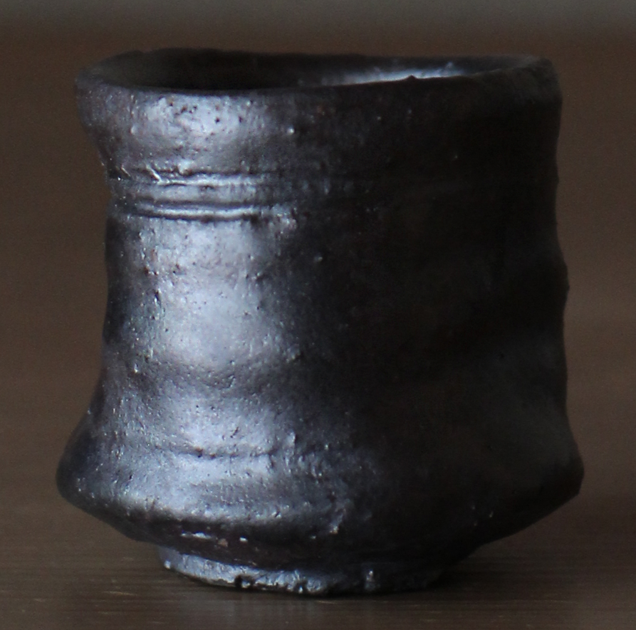 辻村史朗　黒ぐい呑｜Shiro Tsujimura, Black Sake cup