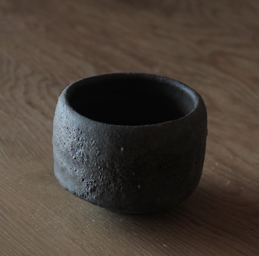 辻村史朗　黒茶盌（小）｜Shiro Tsujimura, Black tea bowl, small