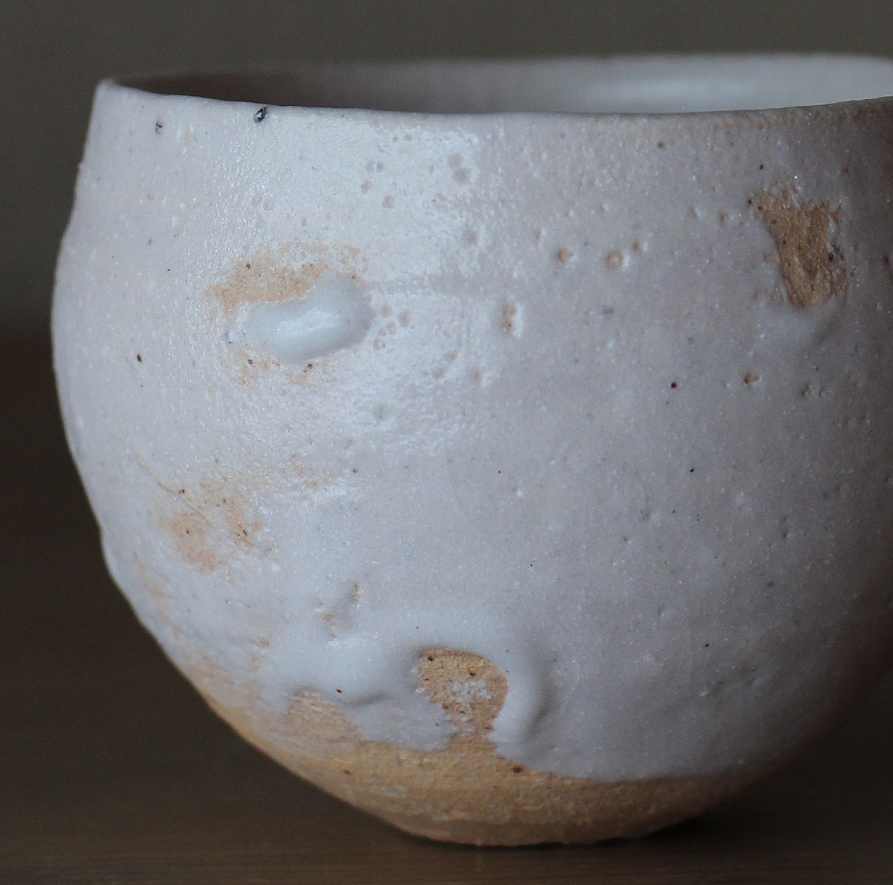 辻村史朗　	志野旅茶盌｜Shiro Tsujimura, Travel tea bowl, Shino style