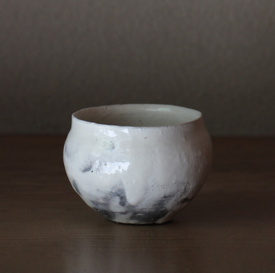 辻村史朗　	粉吹旅茶盌｜Shiro Tsujimura, Travel tea bowl, Kofuki style