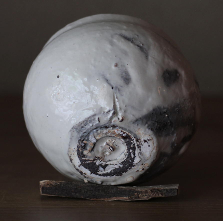 辻村史朗　	粉吹旅茶盌｜Shiro Tsujimura, Travel tea bowl, Kofuki style