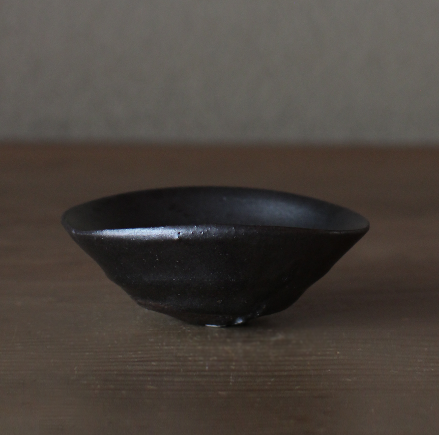 辻村史朗　黒平盃｜Shiro Tsujimura, Black Sake cup