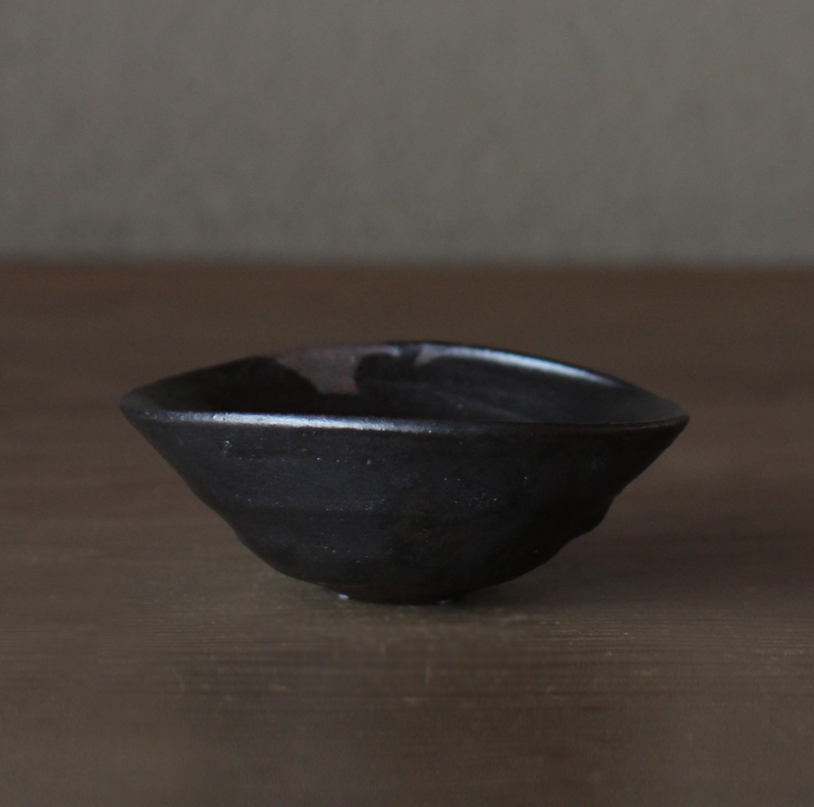 辻村史朗　黒平盃｜Shiro Tsujimura, Black Sake cup