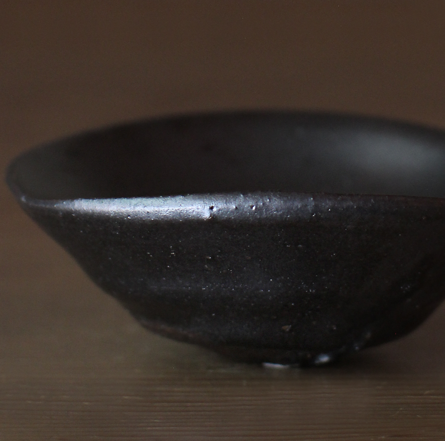 辻村史朗　黒平盃｜Shiro Tsujimura, Black Sake cup