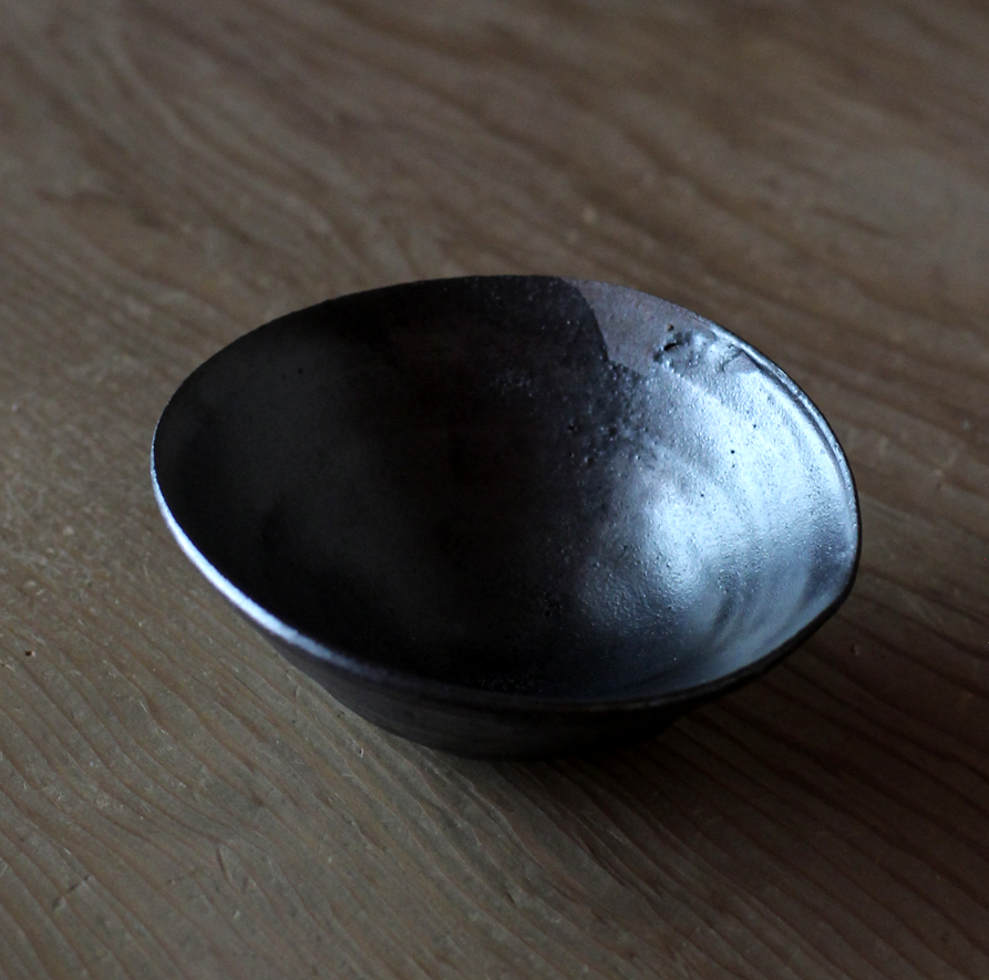 辻村史朗　黒平盃｜Shiro Tsujimura, Black Sake cup