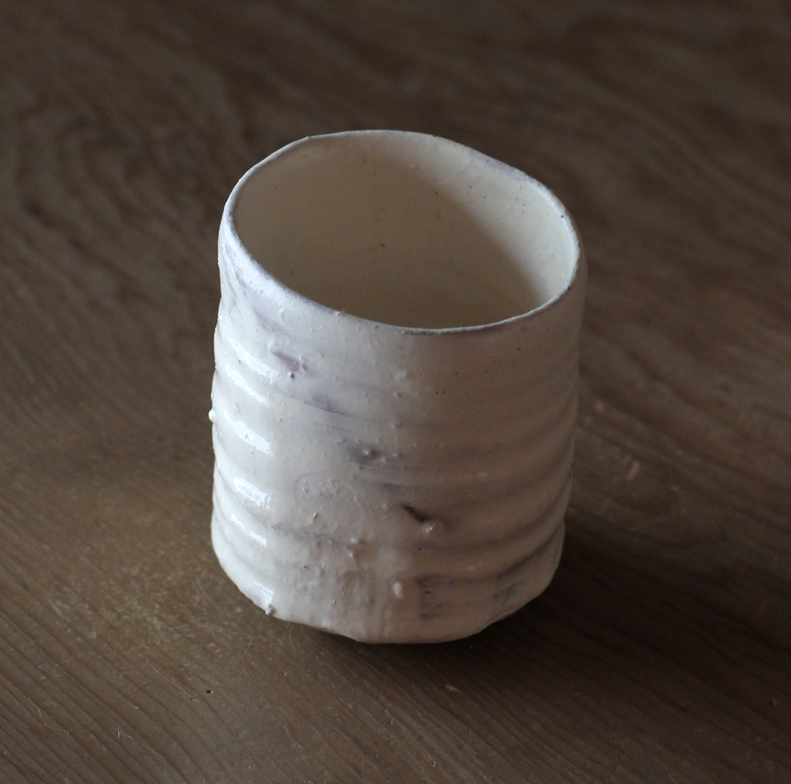 辻村史朗　粉吹湯呑｜Shiro Tsujimura, Tea cup, Kofuki style