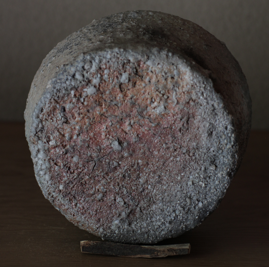辻村史朗　伊賀蹲｜Shiro Tsujimura, Iga vase "Uzukumaru"