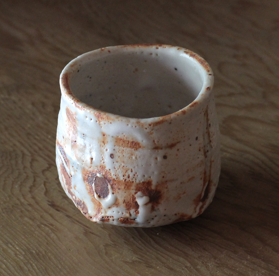 辻村史朗　志野茶盌｜Shiro Tsujimura, Tea bowl, Shino style