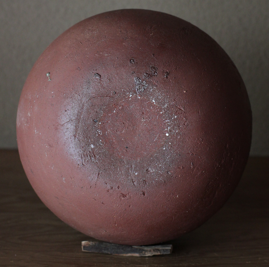 辻村史朗　備前丸壺（小）｜Shiro Tsujimura, Round jar Bizen style  