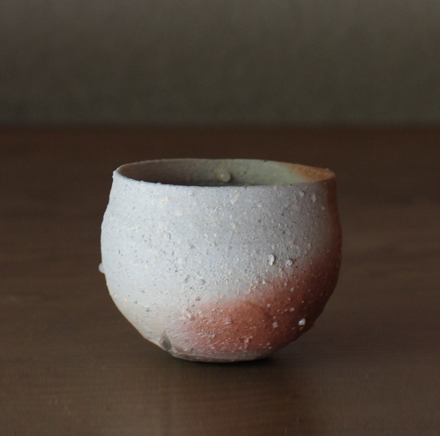 辻村史朗 信楽ぐい呑｜Shiro Tsujimura, Sake cup, Shigaraki style