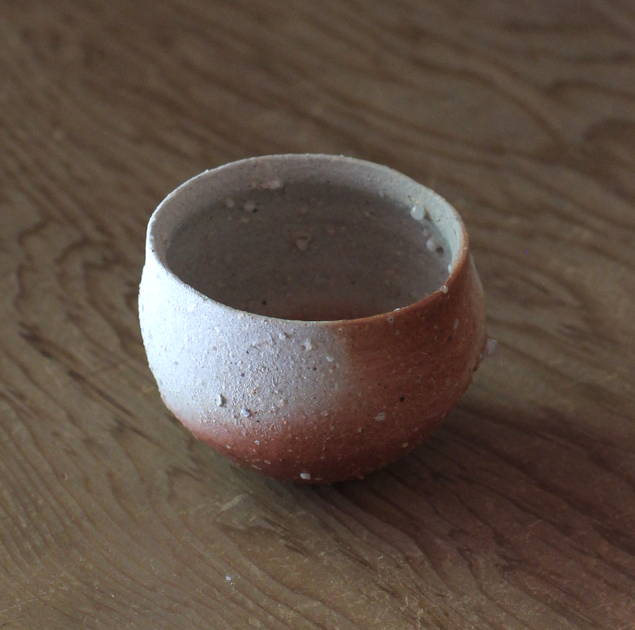 辻村史朗 信楽ぐい呑｜Shiro Tsujimura, Sake cup, Shigaraki style