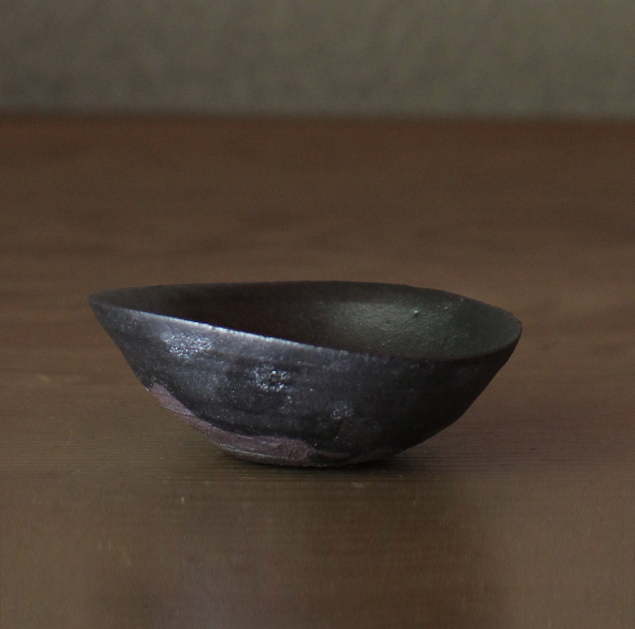 辻村史朗 黒平盃｜Shiro Tsujimura, Black Sake cup