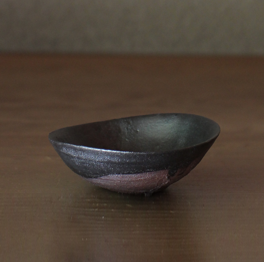 辻村史朗 黒平盃｜Shiro Tsujimura, Black Sake cup