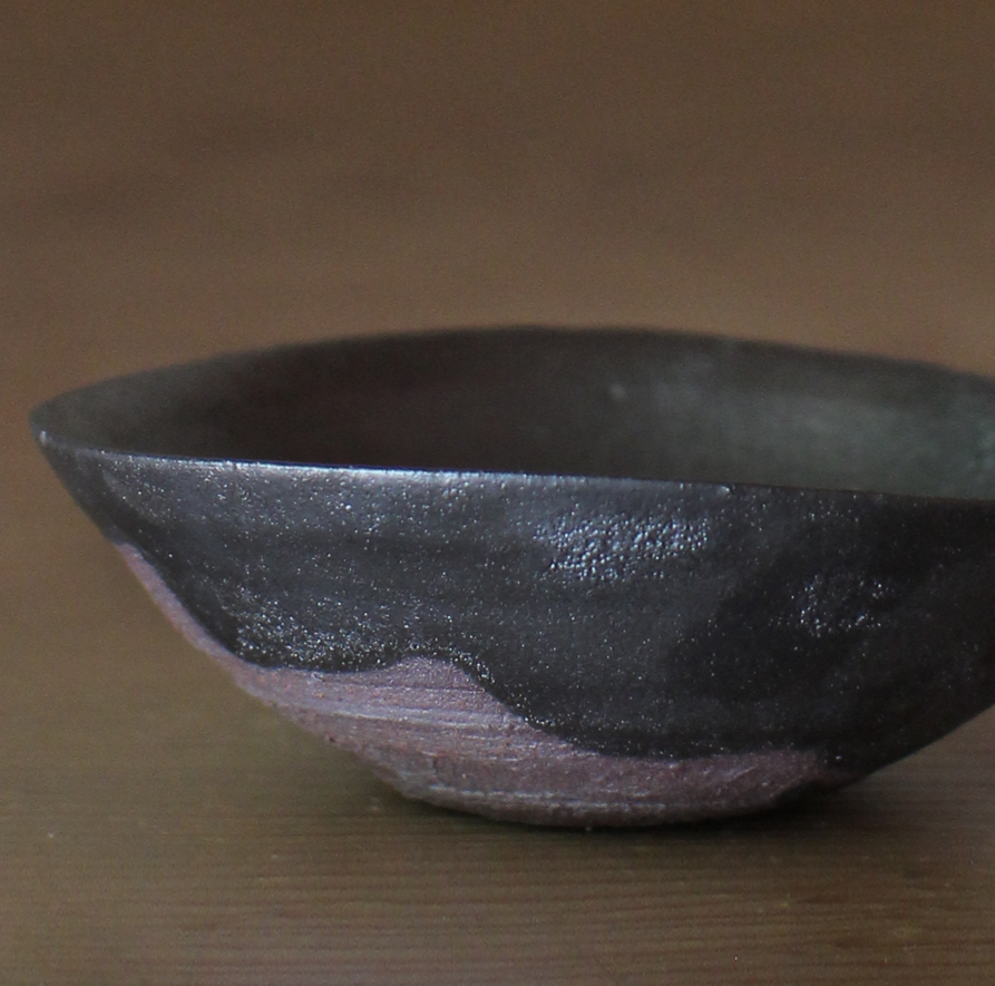 辻村史朗 黒平盃｜Shiro Tsujimura, Black Sake cup