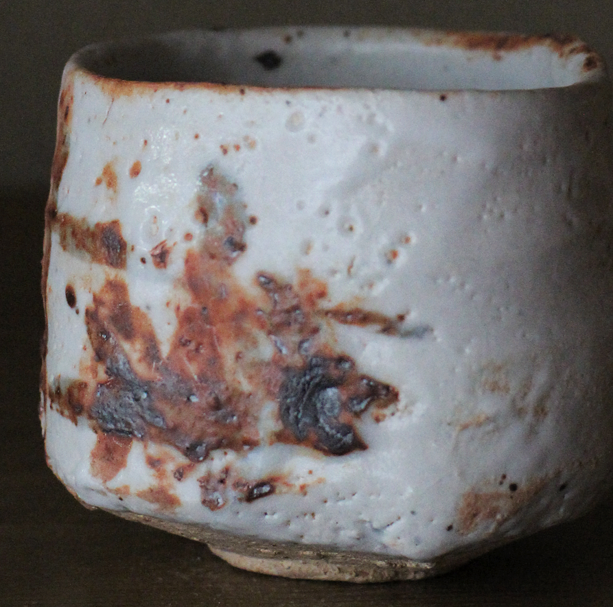 辻村史朗　志野茶盌｜Shiro Tsujimura, Tea bowl, Shino style