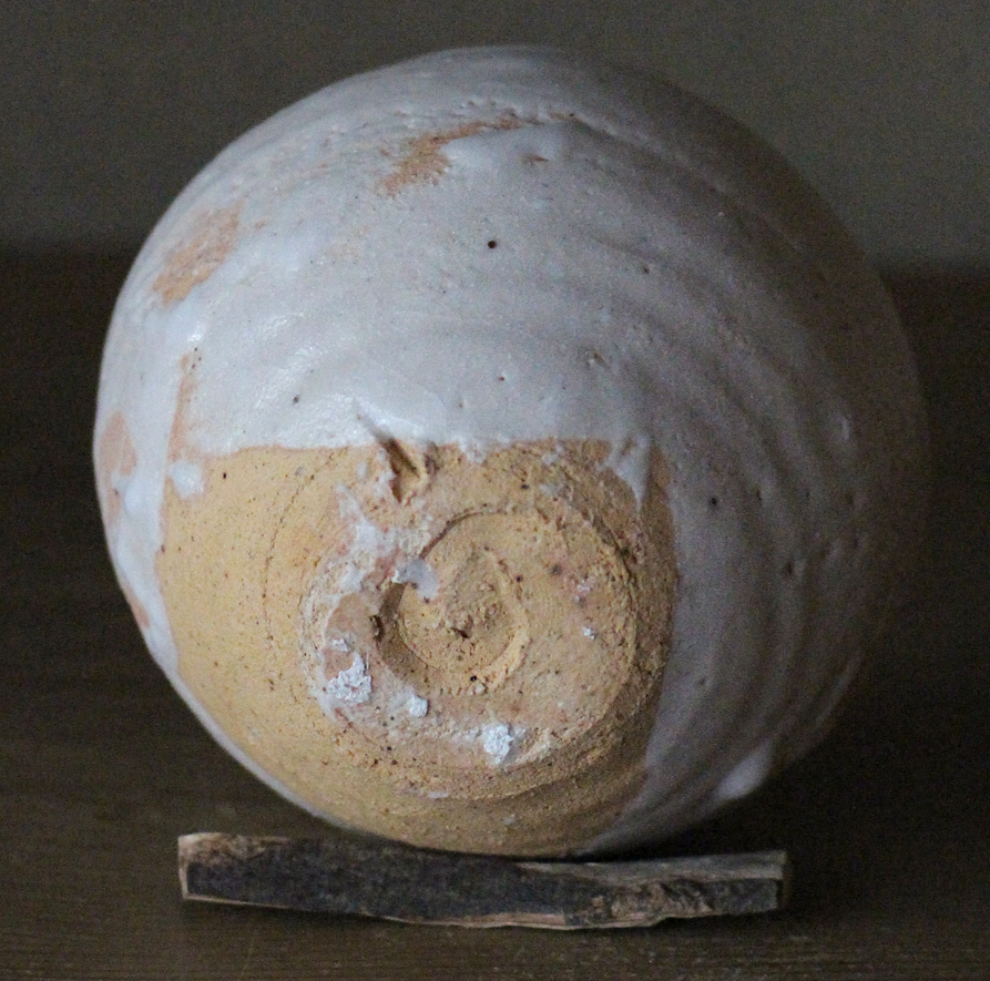 辻村史朗　志野旅茶盌｜Shiro Tsujimura, Travel tea bowl, Shino style