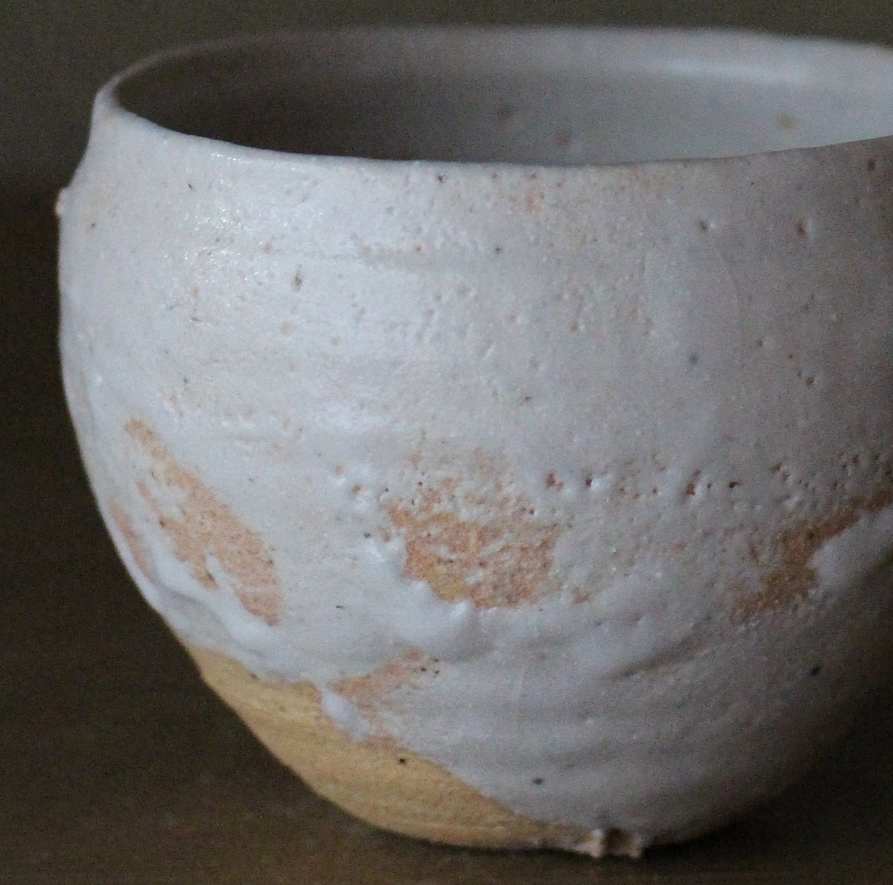 辻村史朗　志野旅茶盌｜Shiro Tsujimura, Travel tea bowl, Shino style