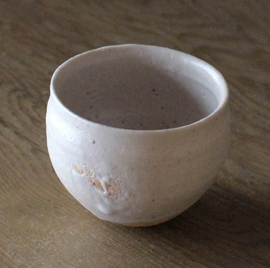 辻村史朗　志野旅茶盌｜Shiro Tsujimura, Travel tea bowl, Shino style