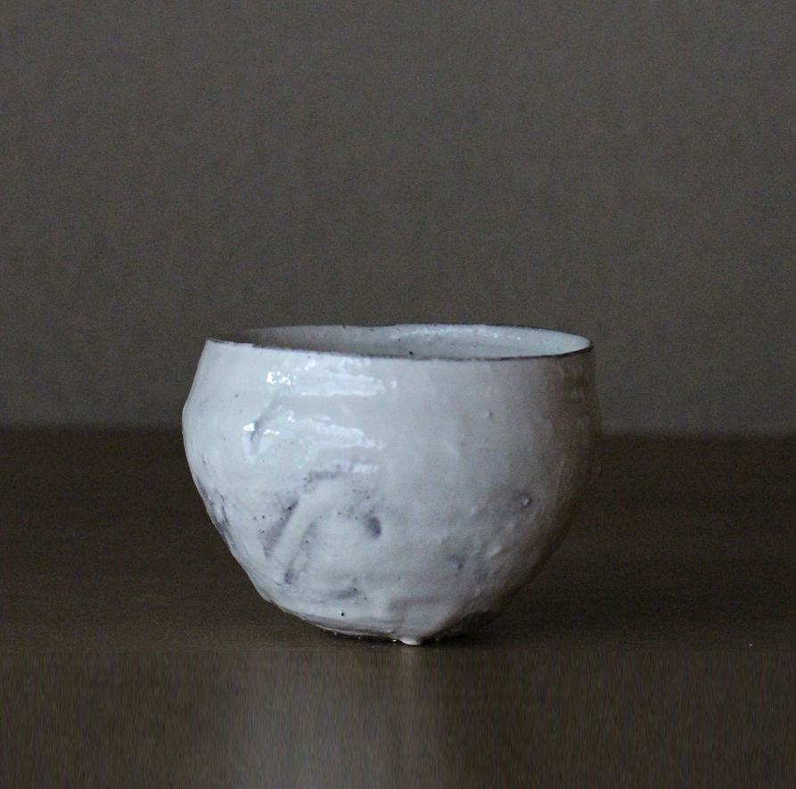 辻村史朗　粉吹旅茶盌｜Shiro Tsujimura, Travel tea bowl, Kofuki style