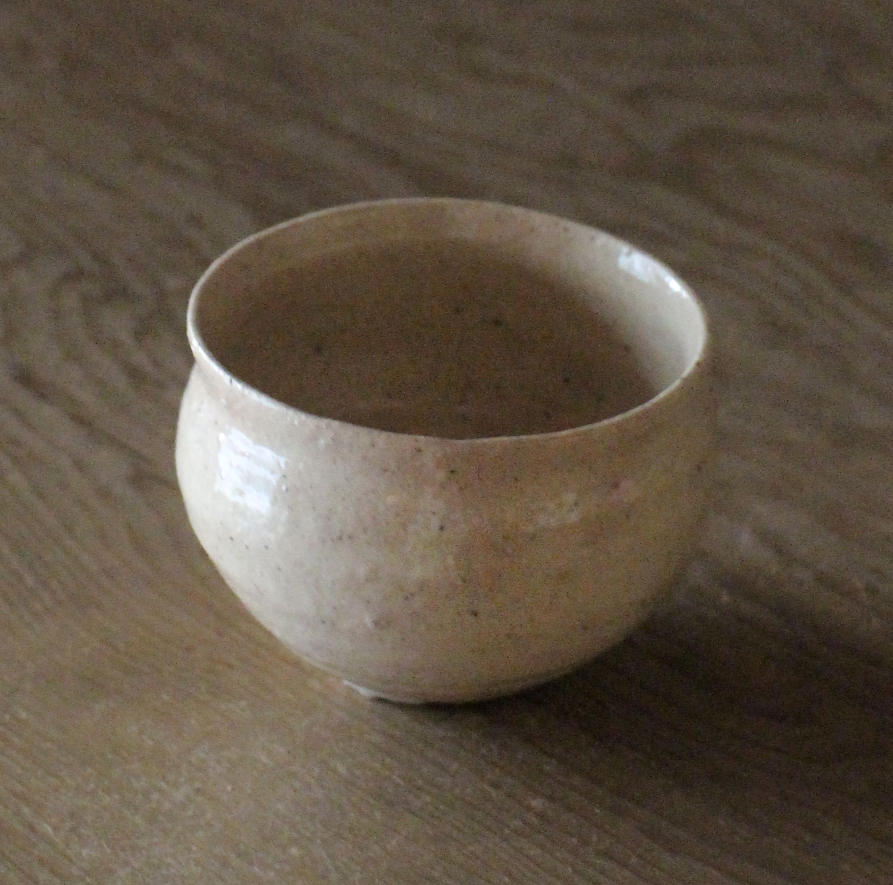 辻村史朗 井戸ワインカップ｜Shiro Tsujimura, Sake cup, Ido style