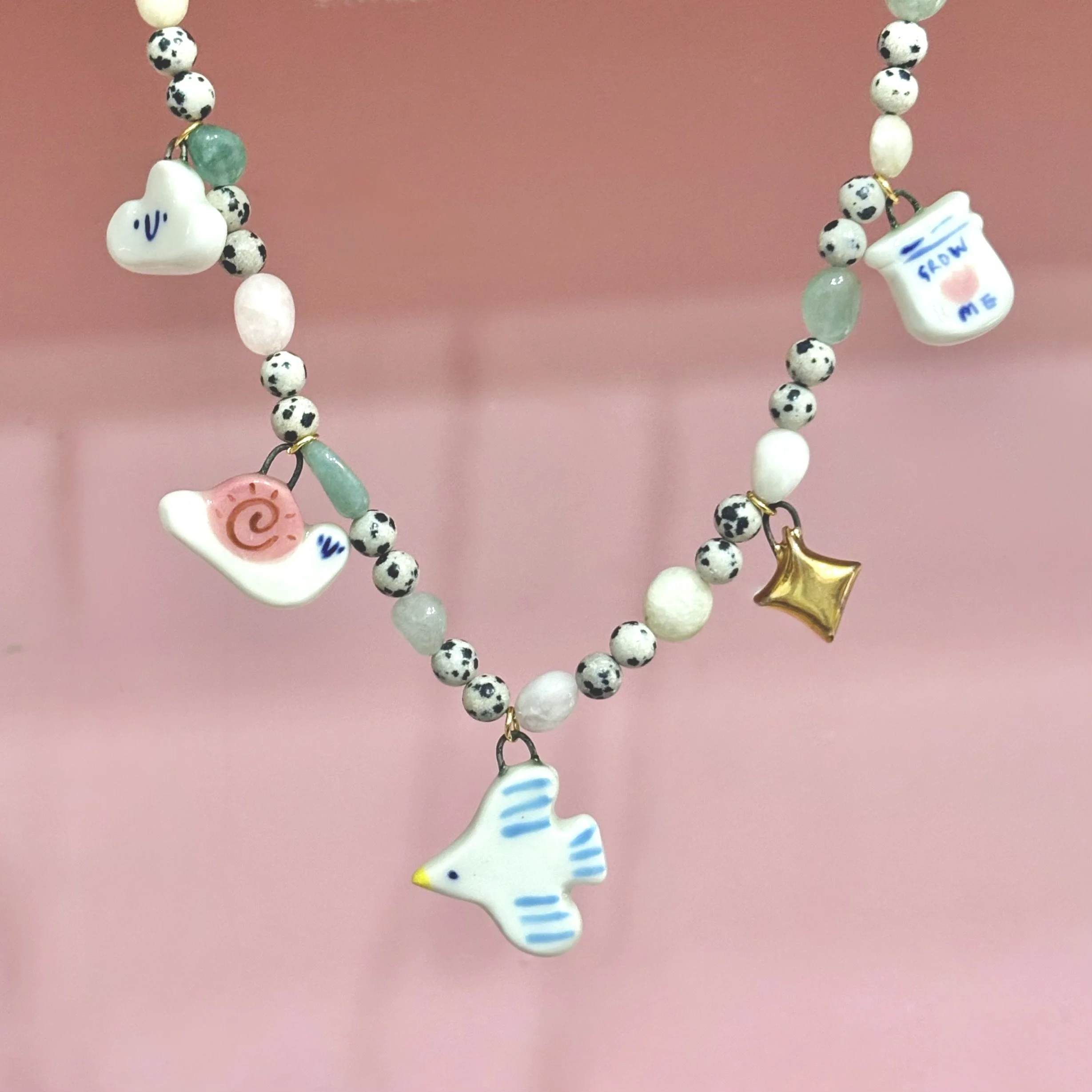 Take Time To Grow - Necklace