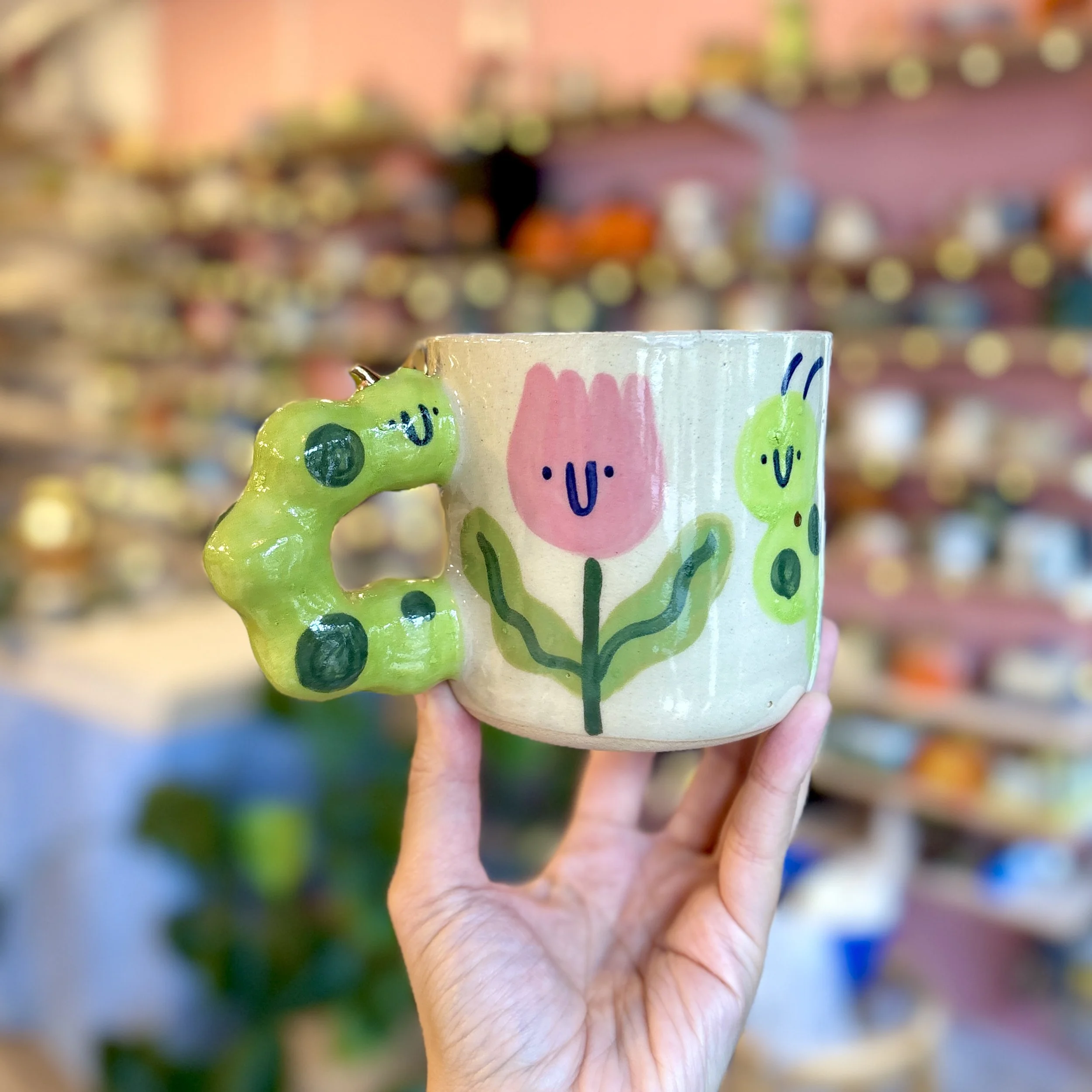 Caterpillar Ceramic Mug