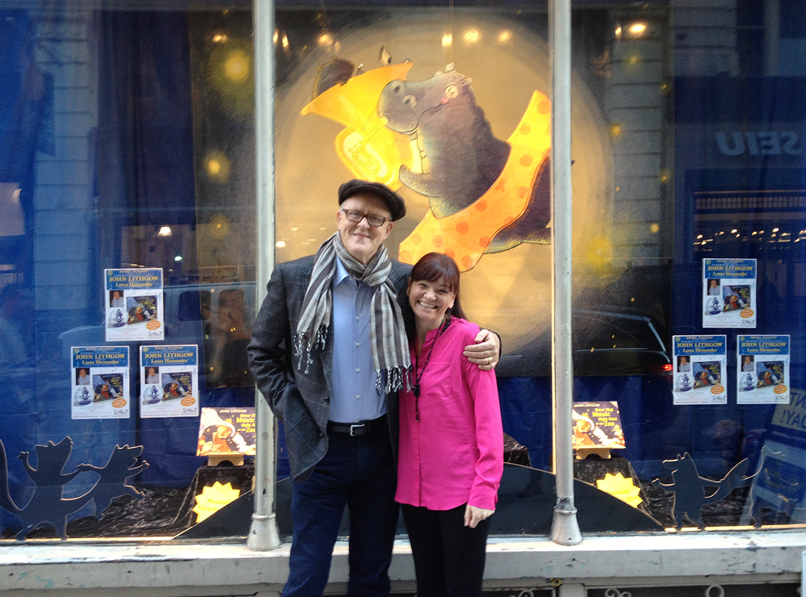 Book launch day! Books of Wonder , New York City.