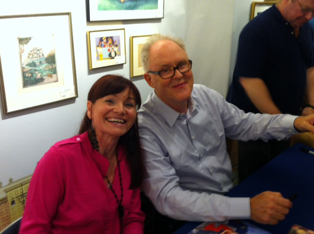 Speed signing inside Books of Wonder on launch day with the fab help of Peter Glassman!