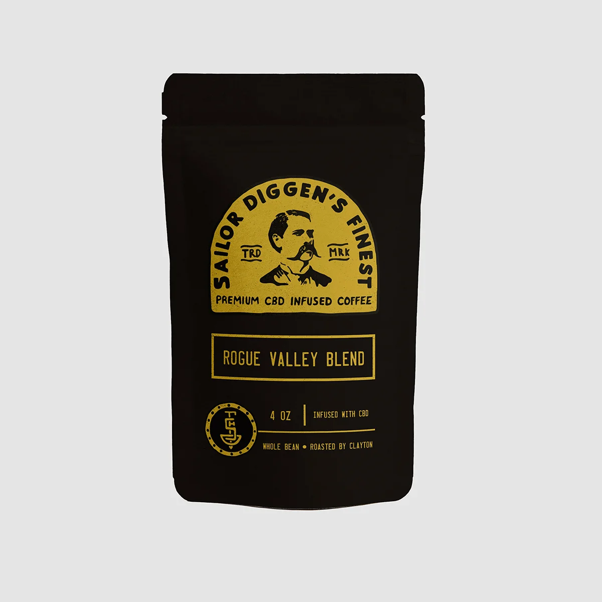 4 Ounce Bag ROGUE VALLEY BLEND CBD Coffee