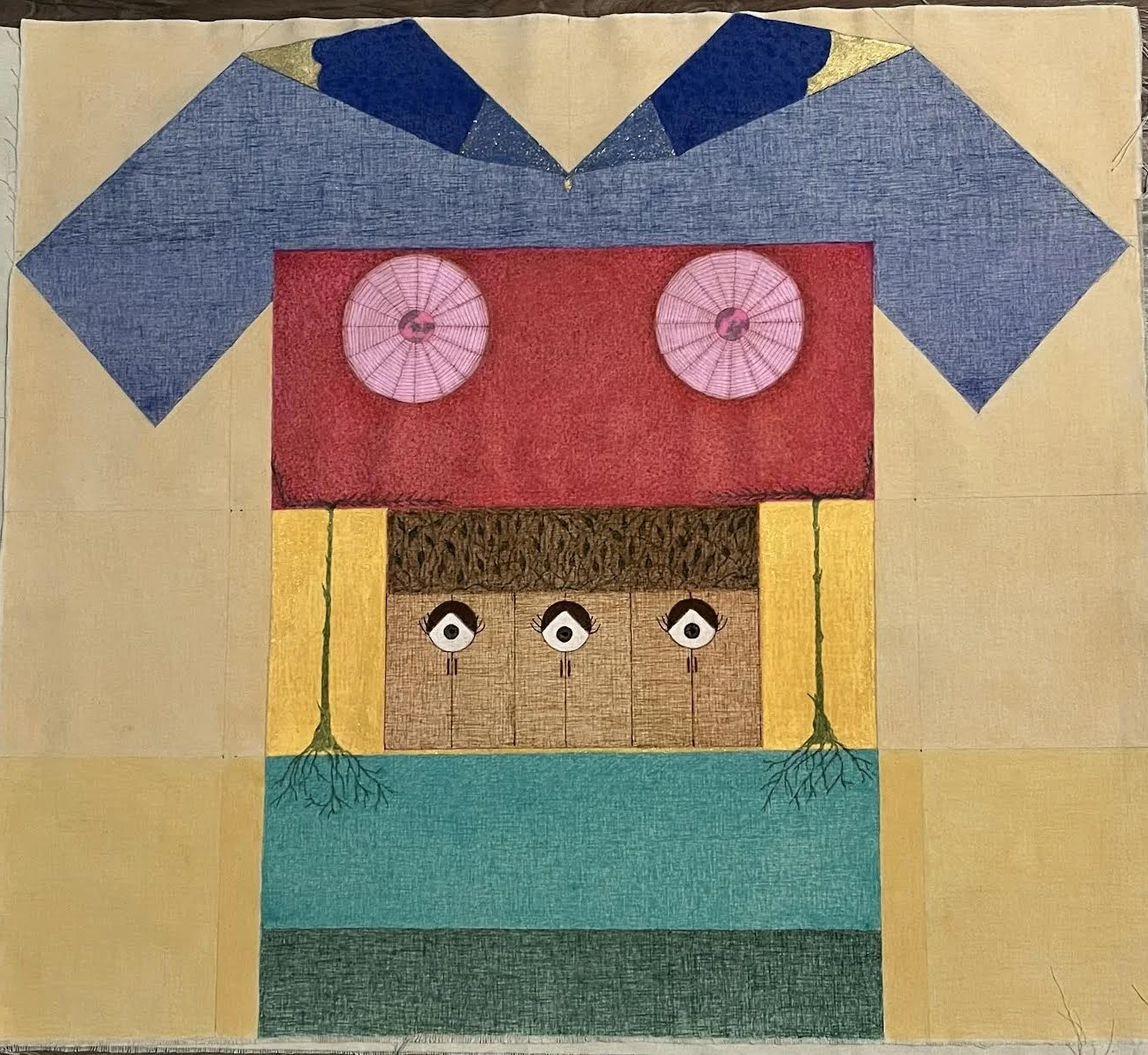 Drawing on canvas 