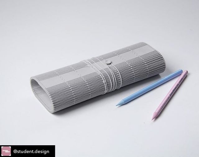 Great post from @student.design

Exploring the possibilities of surface manipulation.

WHAT: A minimalistic pencil case designed to carry and protect a creative person&rsquo;s most essential tools: pens and pencils.

HOW: Lasercutting plywood as a sm