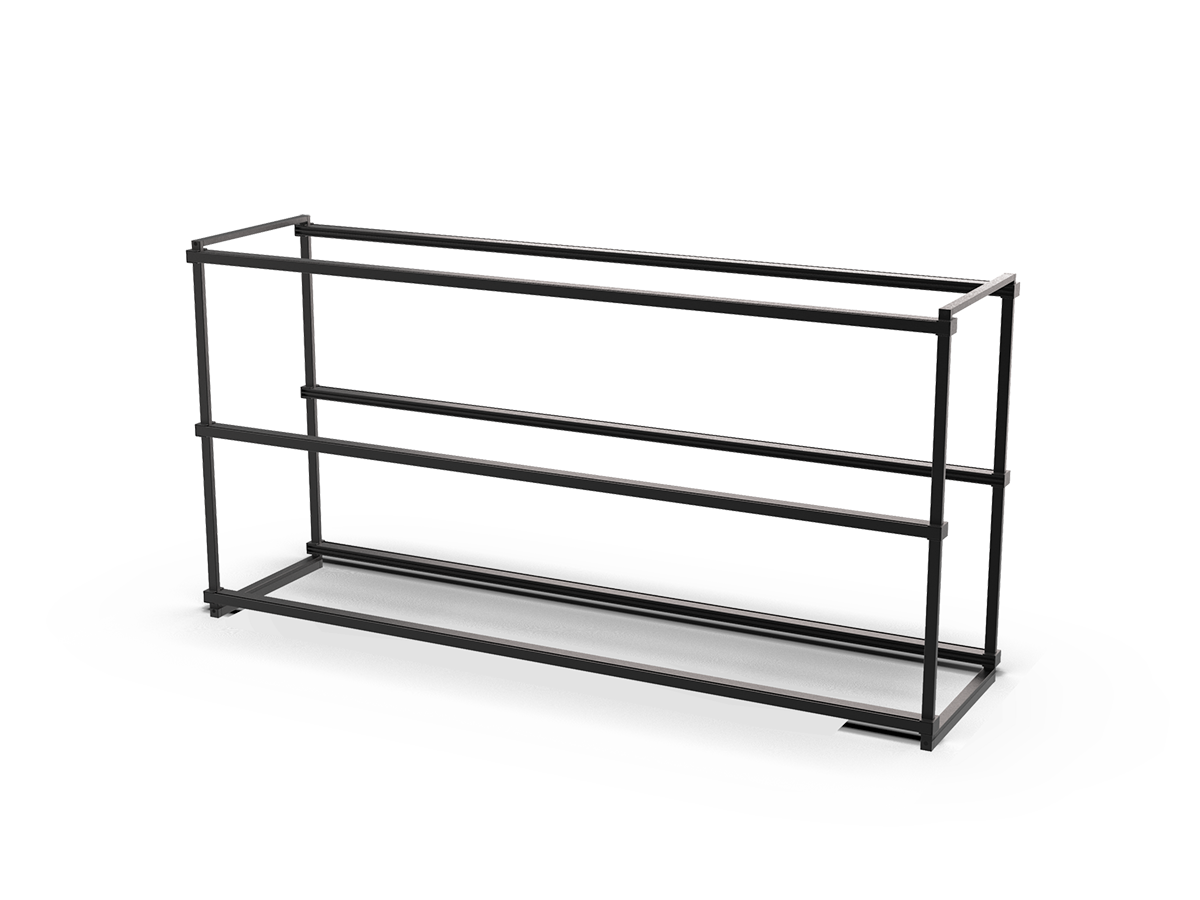 Basic structure of aliding profiles and side frames