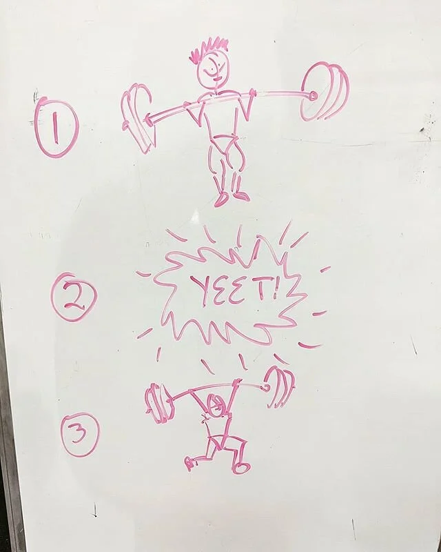 Saturday morning #jerk technique at G3.