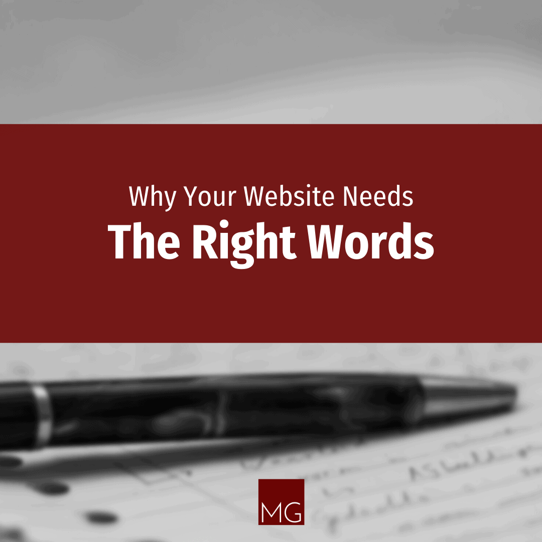 Why Your Website Needs the Right Words