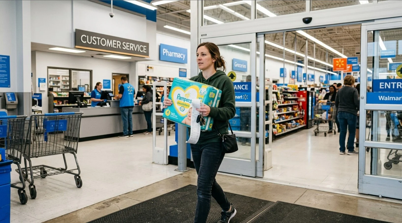 Can You Exchange Diapers At Walmart