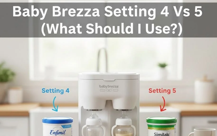 Baby Brezza Setting 4 Vs 5 (What Should I Use?)